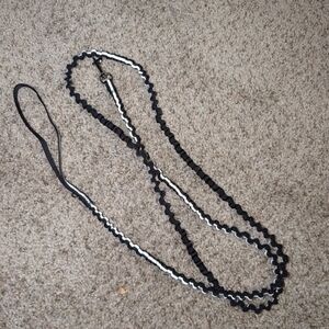 Elegant Black and White Women's Accessory